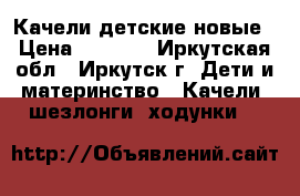 Качели детские новые › Цена ­ 1 000 - Иркутская обл., Иркутск г. Дети и материнство » Качели, шезлонги, ходунки   